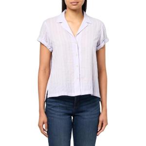 Eddie Bauer Men’s Wp Ss Packable Camp Shirt(Orchid)