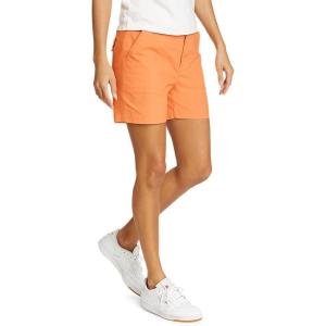Eddie Bauer Women’s Adventurer Stretch Ripstop Shorts(Tangelo)