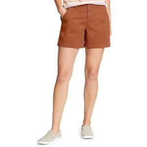 Eddie Bauer Women’s Aspire Chino Shorts(Cocoa)