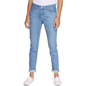 Eddie Bauer Women’s Boyfriend Mid-Rise Jeans – Slim Fit(Pacific Wash)
