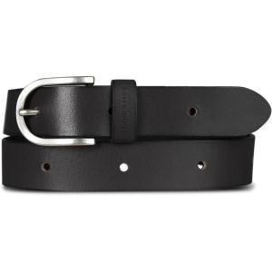 Eddie Bauer Women’s Casual Leather Belts with Durable Metal Buckle(Endless Leather – Black)