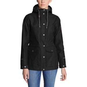 Eddie Bauer Women’s Charly Waterproof Rain Jacket(Black)