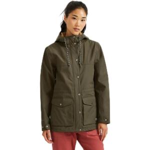 Eddie Bauer Women’s Charly Waterproof Rain Jacket(Dk Fatigue)