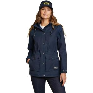 Eddie Bauer Women’s Charly Waterproof Rain Jacket(Medium Indigo)