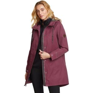 Eddie Bauer Women’s Charly Waterproof Rain Parka(Bordeaux)