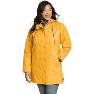 Eddie Bauer Women’s Charly Waterproof Rain Parka(Dkmarigold)