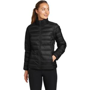 Eddie Bauer Women’s Cirruslite Down Jacket, Recycled(Black Recycled)