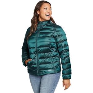 Eddie Bauer Women’s Cirruslite Down Jacket, Recycled(Dk Evergreen)