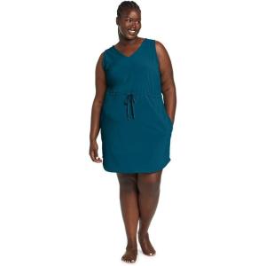 Eddie Bauer Women’s Departure Easy Tank Dress – Solid(Peacock)