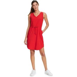 Eddie Bauer Women’s Departure Easy Tank Dress – Solid(Salsa)