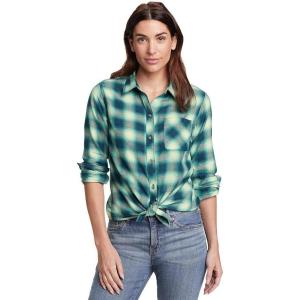 Eddie Bauer Women’s Forest Flannel Shirt(Dusty Loden)