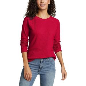 Eddie Bauer Women’s Forest Flannel Shirt(Scarlet)