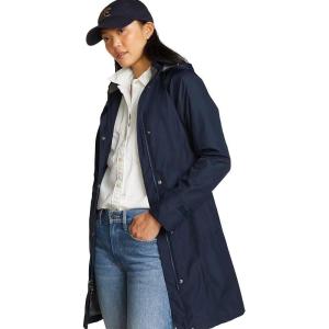 Eddie Bauer Women’s Girl on the Go Insulated Waterproof Trench Coat(Twilight)