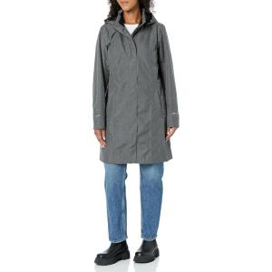 Eddie Bauer Women’s Girl on the Go Waterproof Trench Coat(Dark Char Hthr)