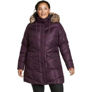 Eddie Bauer Women’s Lodge Cascadian Down Parka(Deep Eggplant)