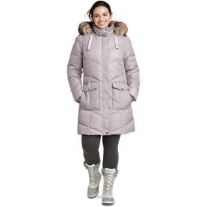 Eddie Bauer Women’s Lodge Cascadian Down Parka(Lt Gray)