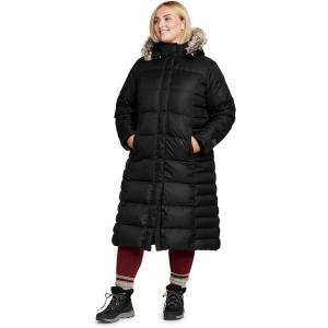 Eddie Bauer Women’s Lodge Down Duffle Coat(Black)