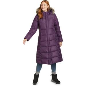 Eddie Bauer Women’s Lodge Down Duffle Coat(Deep Eggplant)