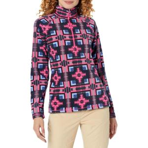 Eddie Bauer Women’s Quest Fleece 1/4-Zip – Solid(Dk Pink)