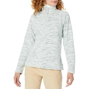 Eddie Bauer Women’s Quest Fleece 1/4-Zip – Solid(Lt Green)
