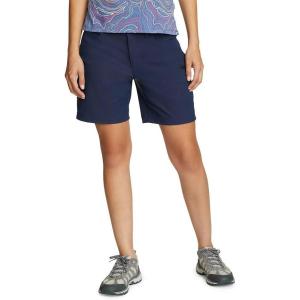 Eddie Bauer Womens Rainier Short(Med Indigo Rainier)
