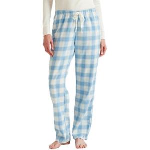 Eddie Bauer Women’s Stine’s Favorite Flannel Pajama Pants(Pale Blue)