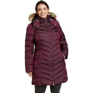 Eddie Bauer Women’s Sun Valley Down Parka(Dk Plum)