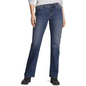 Eddie Bauer Women’s Voyager High-Rise Bootcut Jeans – Classic Fit(Coast)