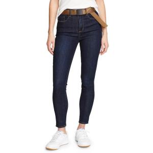 Eddie Bauer Women’s Voyager High-Rise Skinny Jeans – Slim Fit(Dk Indigo)