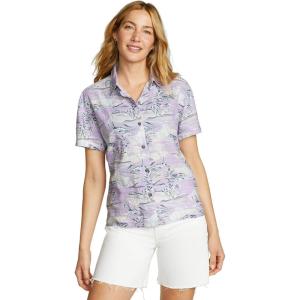 Eddie Bauer Women’s Wr Baja Shirt-Ss(Iris)