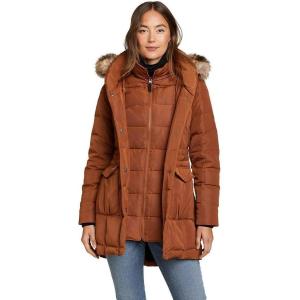 Eddie Bauer Women’s Yukon Classic Down Parka(Tortoise)