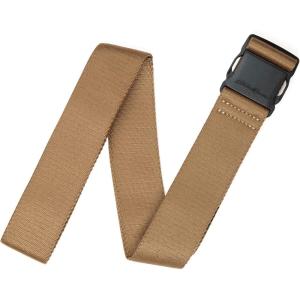 Eddie Bauer mens Men’s Active Stretch Webbing Belts With Quick Release Buckle, Multiple Colors, One Size Fits Most(Brown)