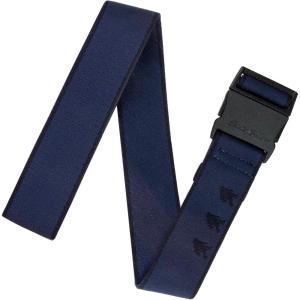 Eddie Bauer mens Men’s Active Stretch Webbing Belts With Quick Release Buckle, Multiple Colors, One Size Fits Most(Indigo Sasquatch)