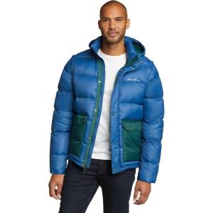 Eddie Bauer mens Modular Stratustherm Down Jacket(True Blue)