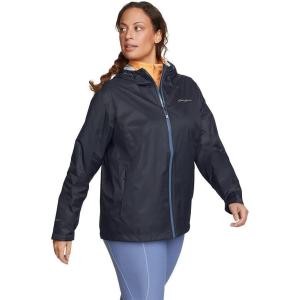 Eddie Bauer womens Cloud Cap Rain Jacket(Storm)