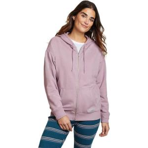 Eddie Bauer womens Cozy Camp Full Zip Long Sleeve Hoodie(Dusty Iris)