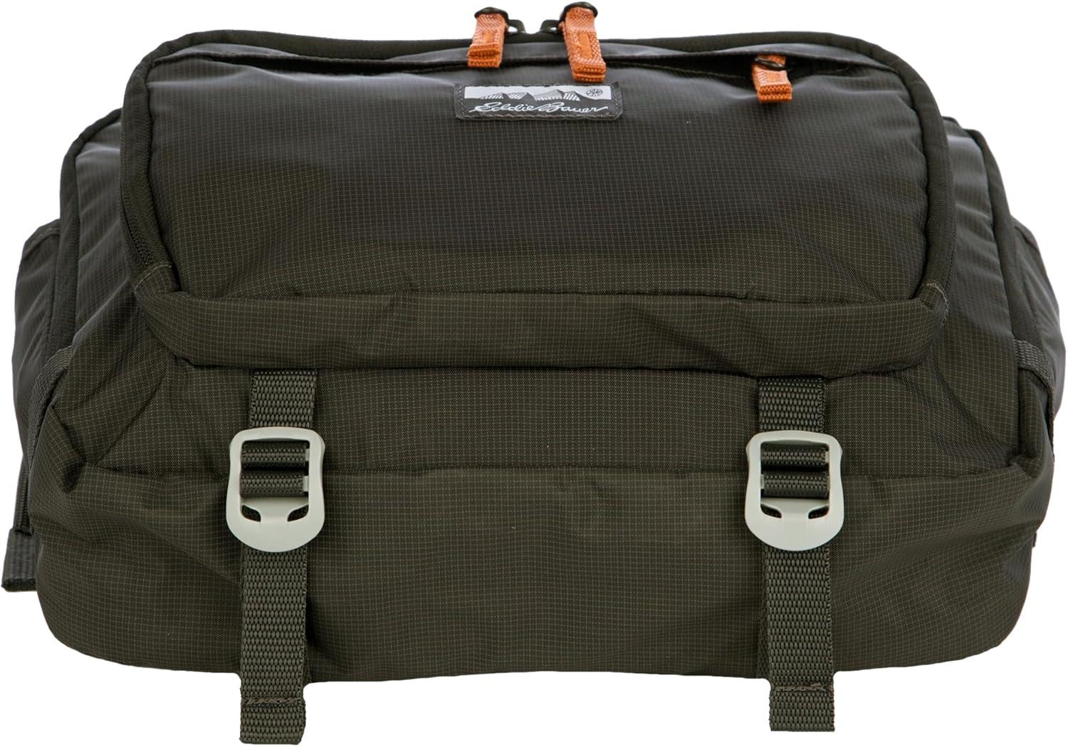 imageEddie Bauer 7L Trail Bag with Removeable Shoulder Strap and Adjustable WaistbandCarbon Black