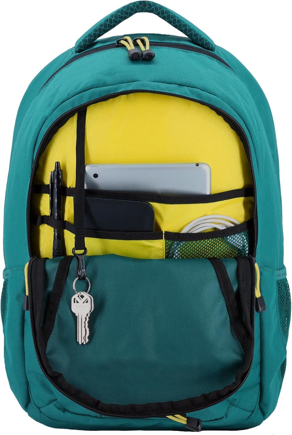 imageEddie Bauer Adventurer Backpack with Organization Compartments and HydrationLaptop Compatible Sleeve Adventurer True Blue 30LAdventurer Dark Teal