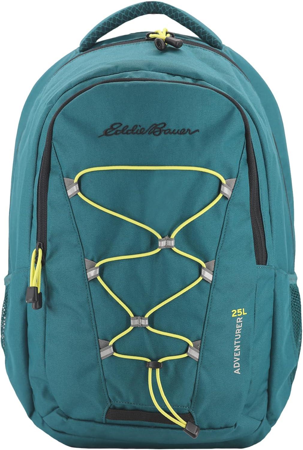 imageEddie Bauer Adventurer Backpack with Organization Compartments and HydrationLaptop Compatible Sleeve Adventurer True Blue 30LAdventurer Dark Teal