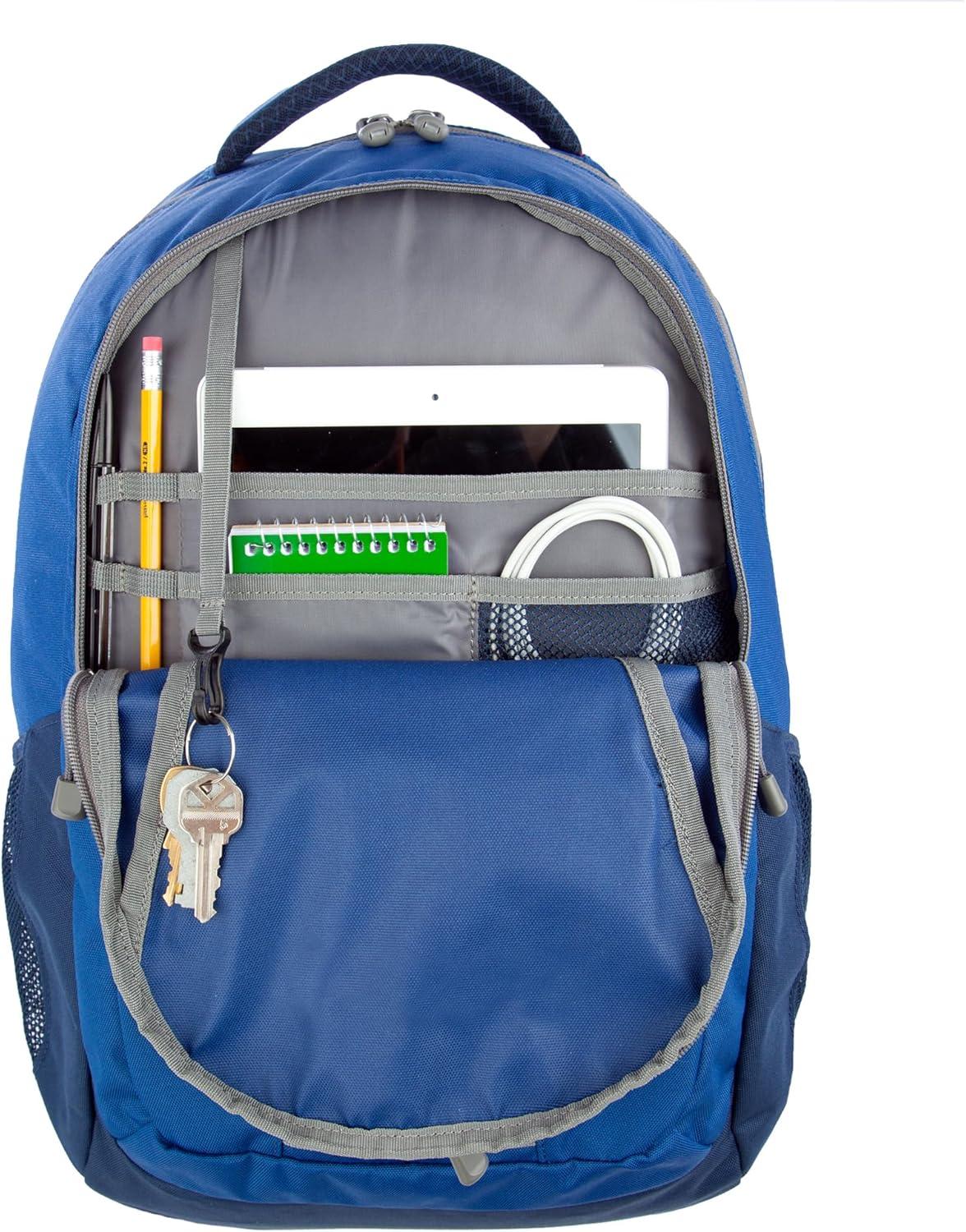 imageEddie Bauer Adventurer Backpack with Organization Compartments and HydrationLaptop Compatible Sleeve Adventurer True Blue 30LAdventurer True Blue