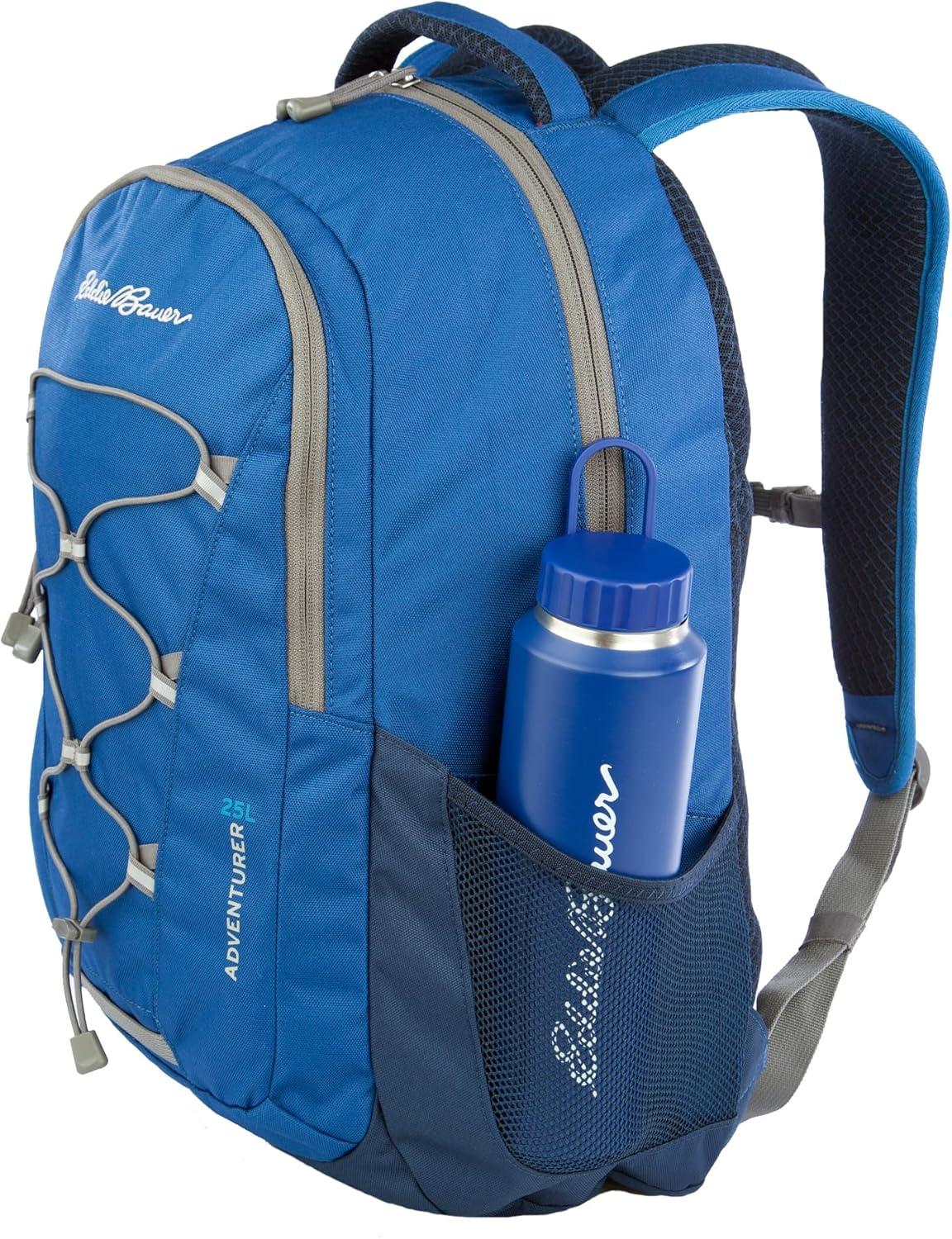 imageEddie Bauer Adventurer Backpack with Organization Compartments and HydrationLaptop Compatible Sleeve Adventurer True Blue 30LAdventurer True Blue