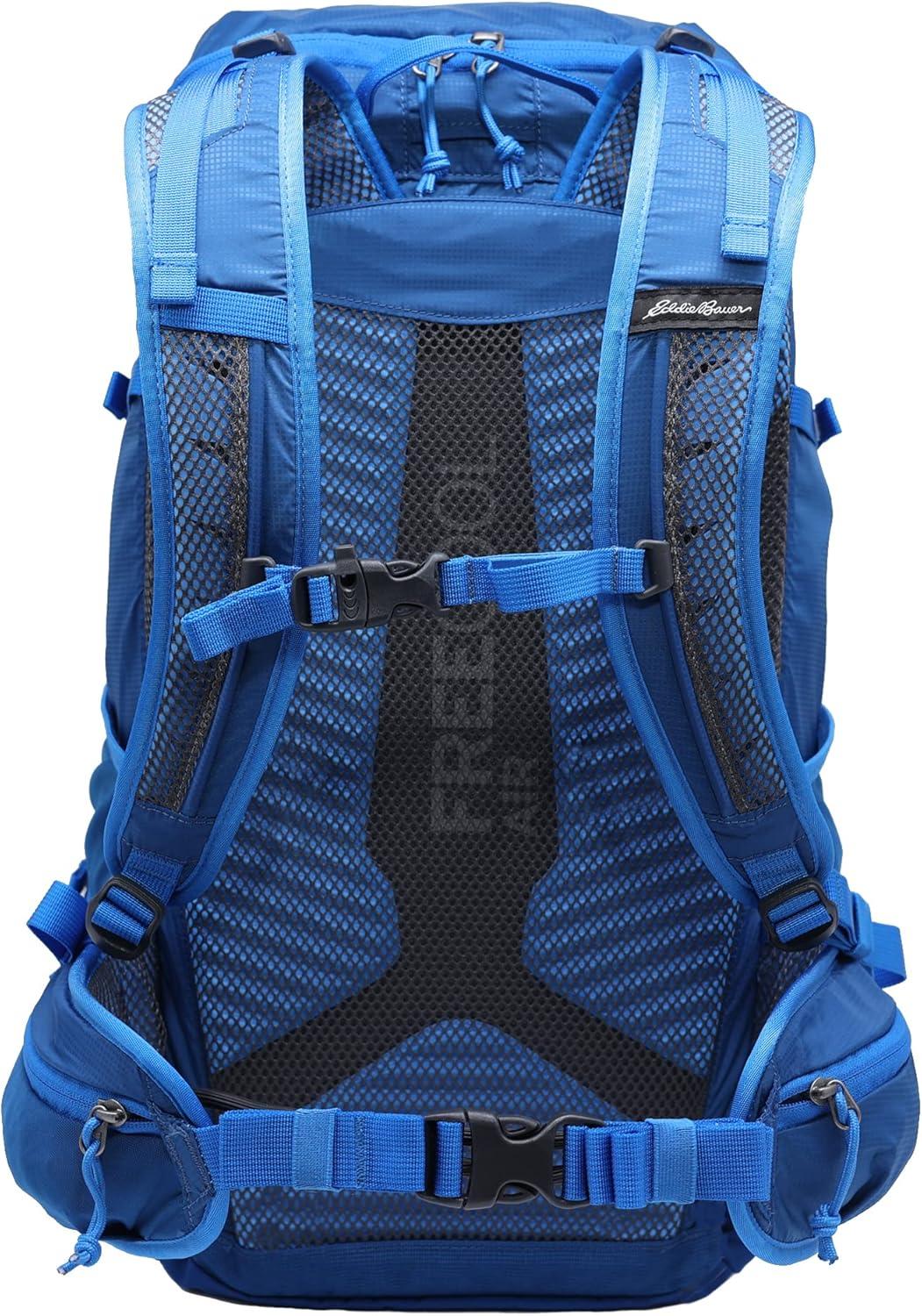 imageEddie Bauer Adventurer Backpack with Organization Compartments and HydrationLaptop Compatible Sleeve Adventurer True Blue 30LAdventurer True Blue