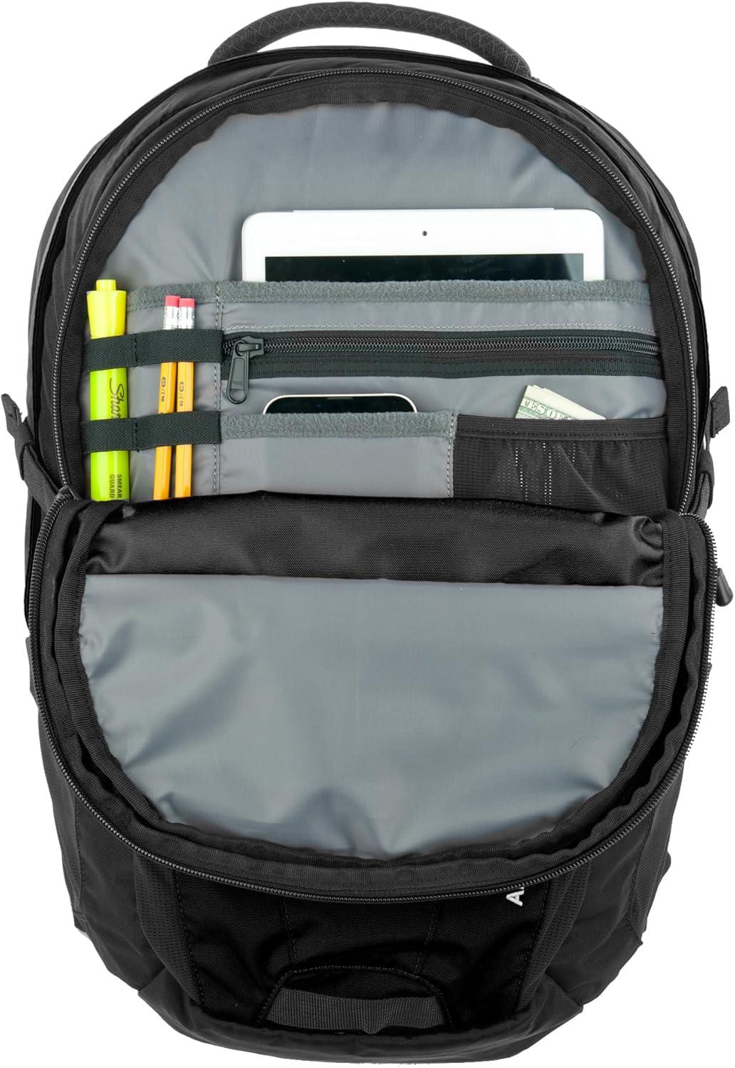 imageEddie Bauer Adventurer Backpack with Organization Compartments and HydrationLaptop Compatible Sleeve Adventurer True Blue 30LWomens Adventurer Black