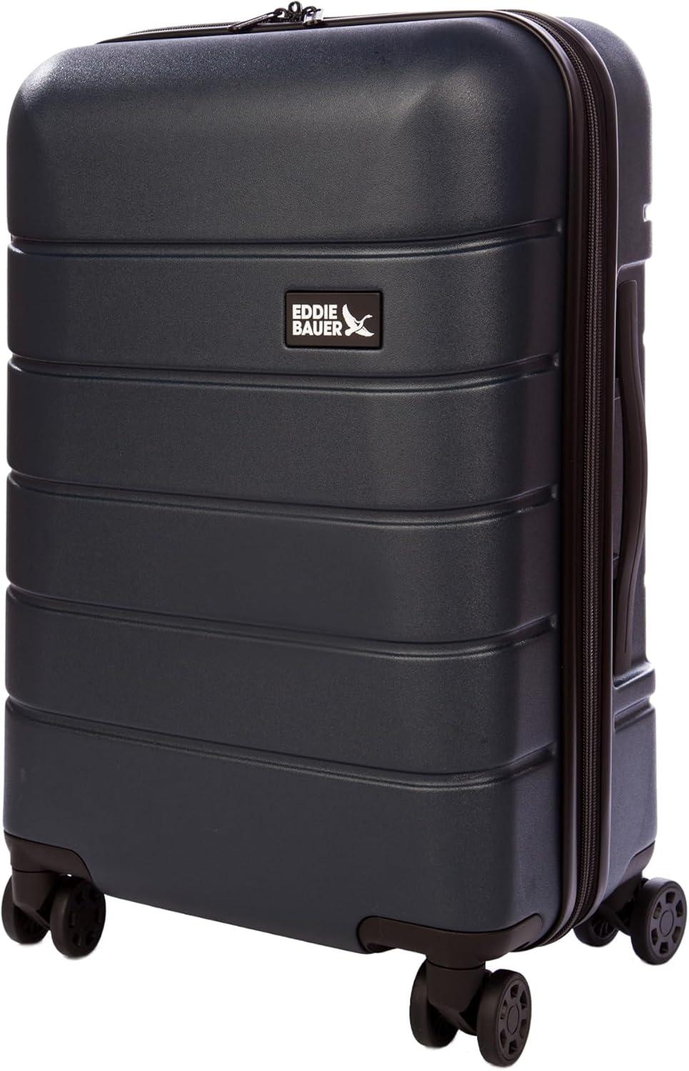 imageEddie Bauer Glacier Hardside Spinner Durable PCABS Construction 2Piece Set Suitcase Luggage SprigStorm