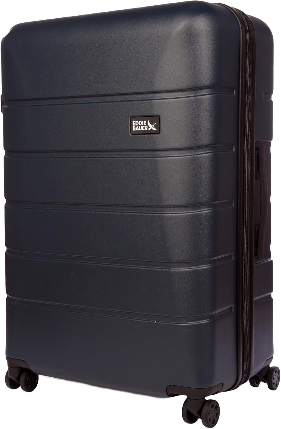 imageEddie Bauer Glacier Hardside Spinner Durable PCABS Construction 2Piece Set Suitcase Luggage SprigStorm