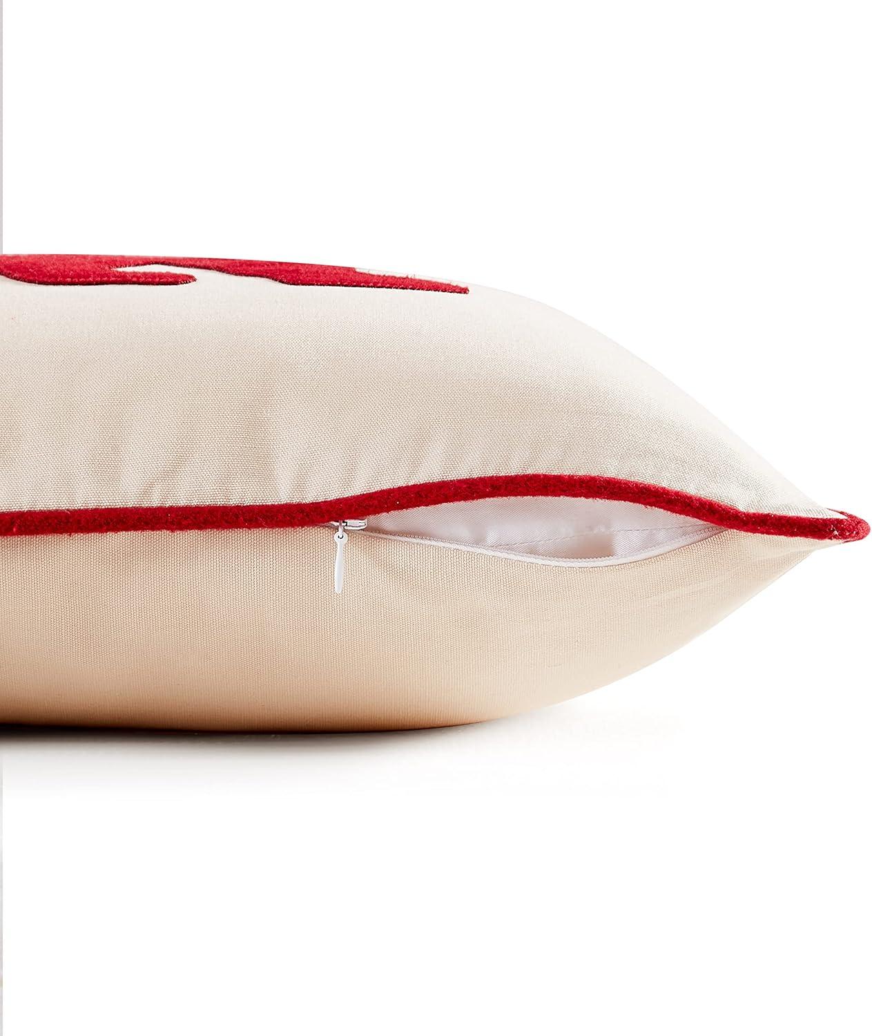 imageEddie Bauer Home Throw Pillow with Zipper Closure Perfect Luxurious Bedding Set for Bed or Sofa 16quot x 20quot Bear Twill BlackBear Twill Red