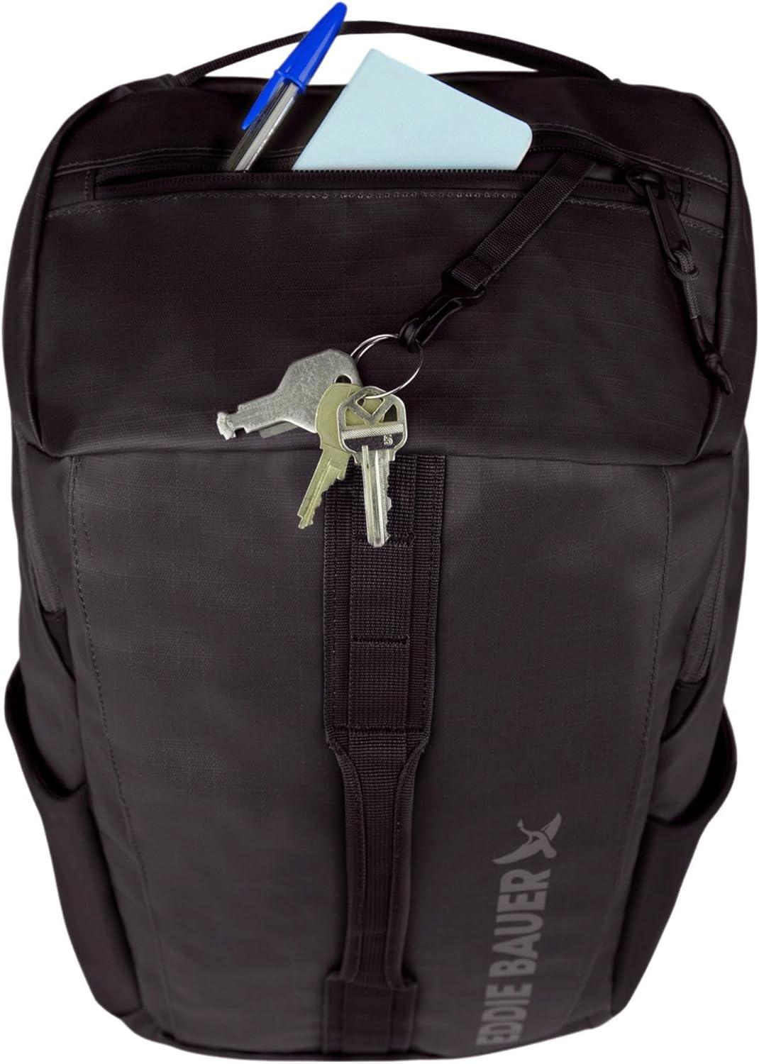 imageEddie Bauer Maximus Backpack 30L Hiking Outdoor Gear Travel Lightweight WeatherResistant Durable Rugged BlackBlack