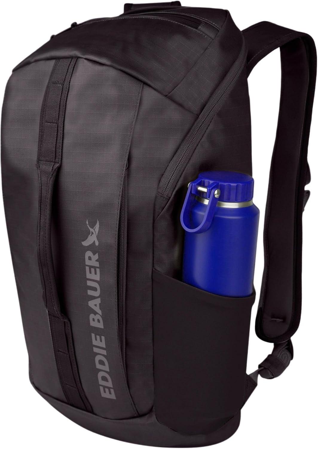 imageEddie Bauer Maximus Backpack 30L Hiking Outdoor Gear Travel Lightweight WeatherResistant Durable Rugged BlackBlack