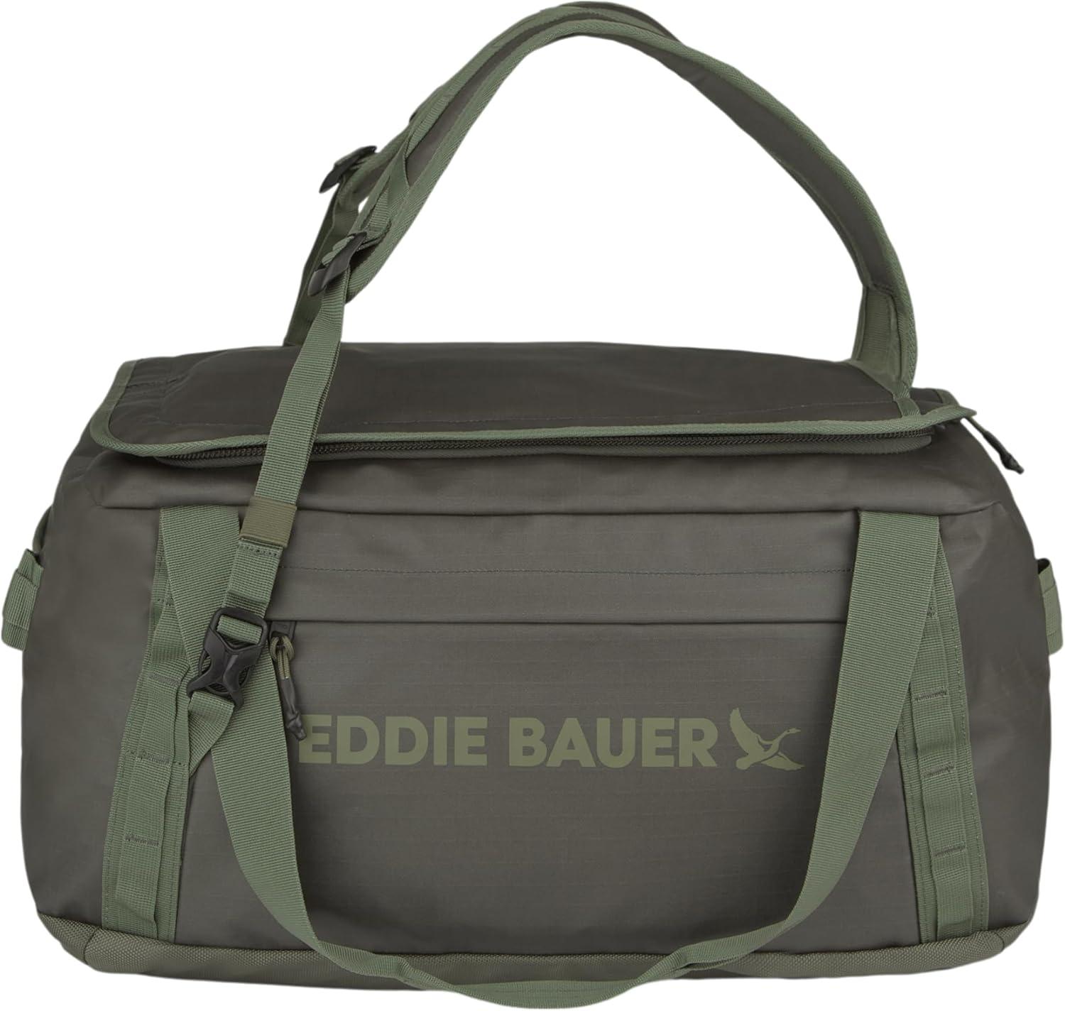 imageEddie Bauer Maximus Duffel Bag 40L and 70L Hiking Outdoor Travel Lightweight WeatherResistant Durable RuggedSpruce