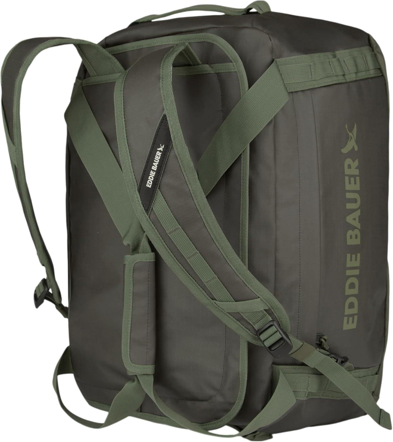 imageEddie Bauer Maximus Duffel Bag 40L and 70L Hiking Outdoor Travel Lightweight WeatherResistant Durable RuggedSpruce